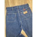 Wrangler VTG Jeans Womens 11x32 Blue 14MWZ Western Dark Wash High Rise 28x32 USA Photo 3