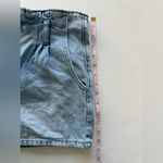 American Eagle  women’s size 8  buttonfly paper bag waist denim shorts Photo 3
