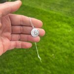 LA rocks sterling silver I love you to the moon and back pendant necklace NWT Photo 9