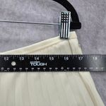 Preston & York  Vintage Cream Pleat Flare Knee Length Short Skirt Plus 14 Photo 9