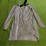 Gold long sleeve dress Photo 2