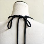 City Triangles  Y2K Black Lace Trim Mini Dress Size Small Halter Neck Whimsygoth Photo 8