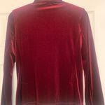 Notations NWT Vintage  2 in 1 Maroon Small Velvet Blazer           1295 Photo 5