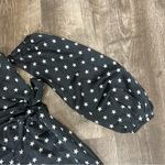 Sabo Skirt  Black Star Print Mini Wrap Dress Photo 6