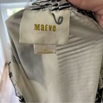 Maeve High low Black and White Dress Photo 7