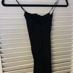 Solid black panty hose bodysuit Photo 2