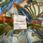 House of Harlow  1960 Paisley Tie Back Midi Dress Paisley Print Sz S Photo 6