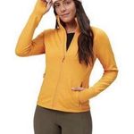 Stoic Tech Fleece Jacket Womens Small Full Zip Long Sleeve Athletic Green Photo 5