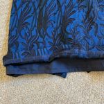J.Crew Navy Blue & Black Sparkle Floral Sheath Dress Photo 5