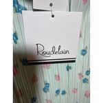 Brand New Roudelain Women's Size Medium Blue Petal 2 Piece Pajama Set Sleepwear Photo 5