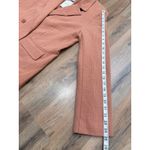 Forever 21 Textured Blazer Terra Cotta Rust Double Breasted Jacket Women's LNWT Photo 9