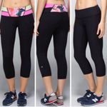 Lululemon Wunder Under Secret Garden Reversible Leggings - Size 6 Photo 6