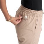 Vuori Womens  Vintage Ripstop Jogger Pants Coconut Organic Cotton Stretch Photo 2