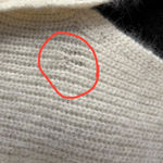 Vintage Sideffects Fuzzy‎ Cardigan Sweater Size M Cream Balloon Sleeve Cozy Knit Size M Photo 3