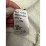 Pilcro  Urban Outfitters‎ White Ruffle Henley Long Sleeve Top Women's MediumNWOT Photo 4