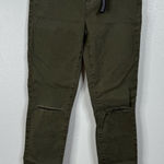 J Brand  NWT Skinny Leg Mid-Rise Pants in Jungle Green Size 25 Photo 0