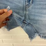 American Eagle Light Wash Mom Jean Shorts Size 2 Long Photo 6