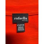 Rafaella Petite Red Sequin Embellished V-Neck Top Blouse Petite Small Photo 8