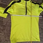Ralph Lauren Lauren  Women's L Lime Green Quarter Zip Up Performance Track Jacket Photo 5