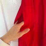 Universal Threads NWT Universal Thread Flutter Cap Sleeve Maxi A-Line Dress Red Size XS Photo 8