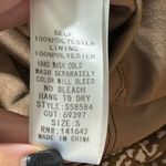 She & Sky  women’s size small long sleeve animal print romper snap zips lined nwt Photo 7