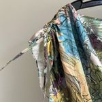 Diesel NWOT  Women Floral Midi Dress Oversized Size S Pocket Photo 2