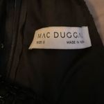 Mac Duggal 5531 HIGH NECK HALTER SLEEVELESS MIDI DRESS Black 2 Photo 14