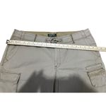 Eddie Bauer  Cargo‎ Shorts Outdoor Casual Khaki Drawstring Womens Size 16 Photo 5