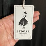 Bedoar Short Sleeve Black Pocketed Swing Dress with White Lace Size 26 Dress Photo 9