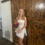 white Formal/homecoming Dress Size XS Photo 3