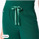 FIGS  Hunter Green High Waisted Zamora Joggers XS/R Photo 3