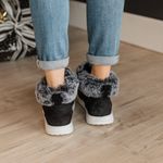 Gypsy Jazz Women’s Farren Faux Fur Booties in Black Size 10 Photo 2