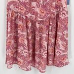 Majorelle  Viola‎ Pink Mini Dress Revolve Paisley Floral Sleeveless Size Medium Photo 4