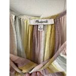 Madewell Lightestspun Tie-Strap Ruffle-Hem Cover-Up Dress in Rainbow Stripe Photo 7