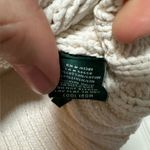 Vintage Lauren by Ralph Lauren Cotton & Linen Thick Chunky White Womens Sweater Photo 6