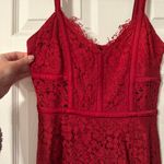 EXPRESS Lace Midi Dress Photo 1