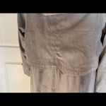 Olive Green Trench Coat ~ Size 16. Photo 3