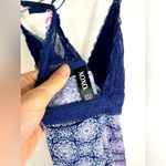 XOXO Lace & Print Slip Dress - Size Small Photo 10