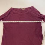 We The Free  Free People Long Sleeve Thermal Pullover EUC Sz Sm Boho Stretch Photo 8