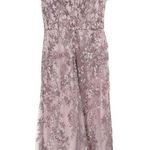 La Femme 27956 Lace Column Gown Dusty Lilac Size 8 NWT Photo 3
