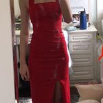 Nookie Red "Boulevard Gown" Maxi Dress size XS Photo 6