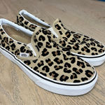 Vans  Off The Wall Leopard Print Slip On Sneakers Casual Shoes Mens 4 Womens 5.5 Photo 0