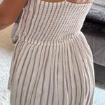 Hollister  Romper Cut-Out Striped Stomach White Red Blue Photo 1