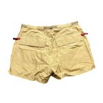 Abercrombie & Fitch VTG Y2K Abercrombie Fitch Surplus‎ Womens 8 Nylon Baggy Cargo Utility Shorts Tan Photo 5