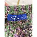 Great Northwest Clothing Company Great Northwest Indigo Maxi Skirt Boho Tiered Vintage Paisley India Summer Event Photo 5