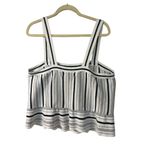 Banana Republic  sweater tank striped sz Large Photo 1