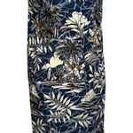 Iolani Hawaiian Tropical Sleeveless Shift Dress Blue Hawaii Vacation size Small Photo 0