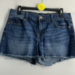 Old Navy Womans Blue Jeans Shorts 10 Regular Cut Offs Photo 0