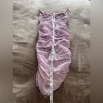 Tic Toc  Lala Lavender Sheer Bodycon Bodysuit Corset Dress Women’s Sz S EUC Photo 10