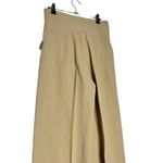 Bottega Veneta Bottega Venetta Khaki High Rise Buckle Wide Leg Photo 5